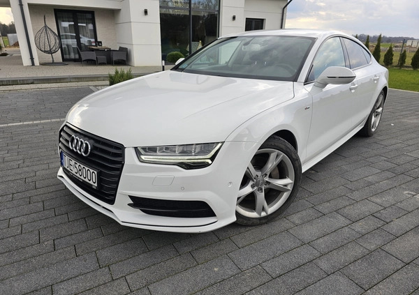 Audi A7 cena 114900 przebieg: 171000, rok produkcji 2015 z Małogoszcz małe 106